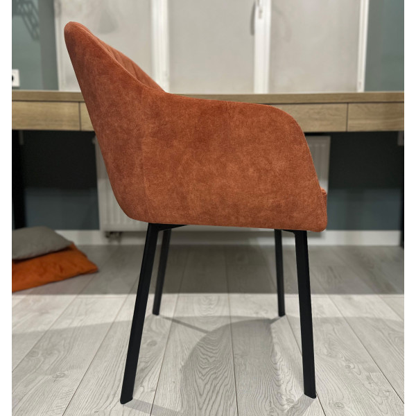 Стілець Impulse Watson Помаранчевий Велюр-2