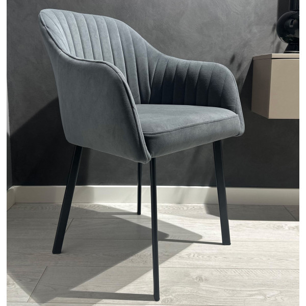 Стілець Impulse Watson Сірий Велюр-0