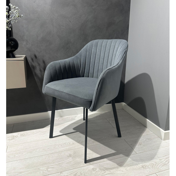 Стілець Impulse Watson Сірий Велюр-2