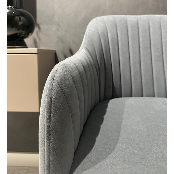 Стілець Impulse Watson Сірий Велюр-9