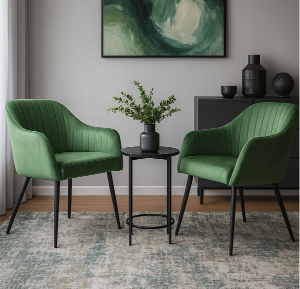 Стілець Impulse Watson Зелений Велюр-1