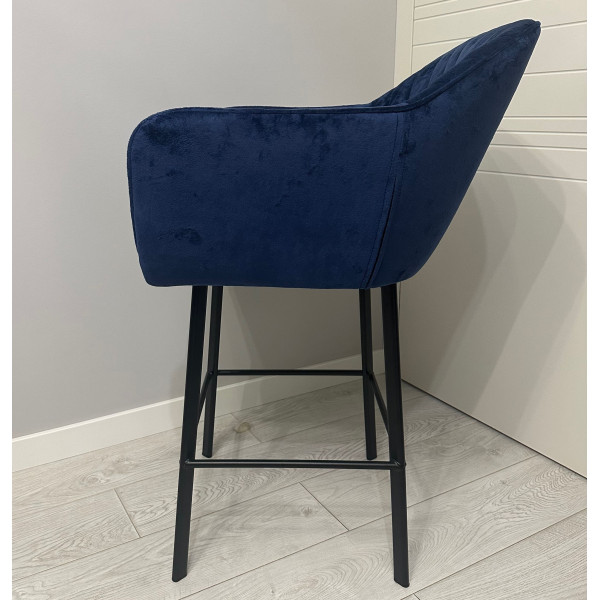 Полубарный стул Impulse Plus Alex Синий-4