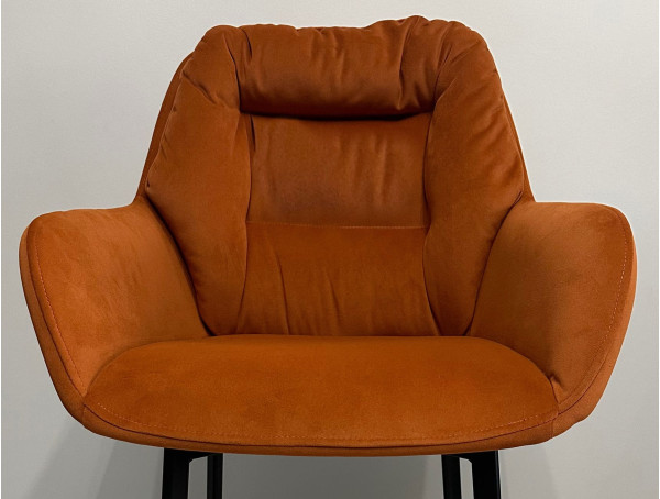 Напівбарний стілець Impulse Plus Cezar Помаранчевий-3