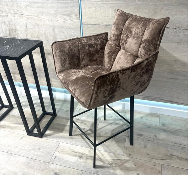 Напівбарний стілець Impulse Plus Daniel Коричневий-4