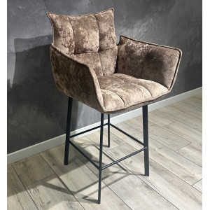 Полубарный стул Impulse Plus Daniel Коричневый