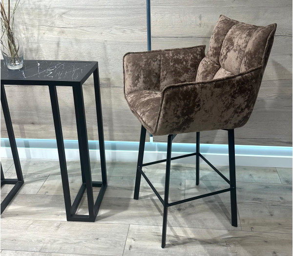 Напівбарний стілець Impulse Plus Daniel Коричневий-3