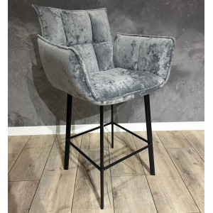 Напівбарний стілець Impulse Plus Daniel Сірий