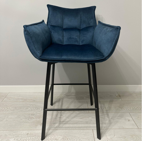 Полубарный стул Impulse Plus Daniel Синий-1