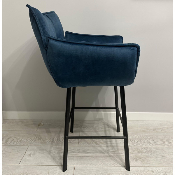 Полубарный стул Impulse Plus Daniel Синий-4