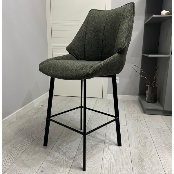 Полубарный стул Impulse Plus Edmond Зеленый-2