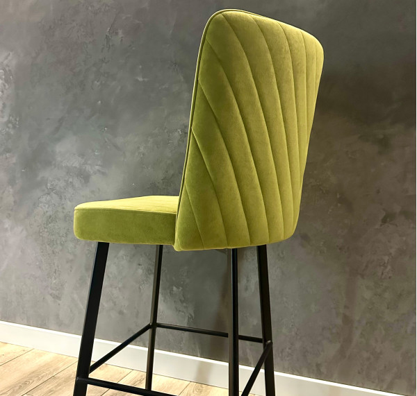 Полубарный стул Impulse Plus Hilton Оливковый-12