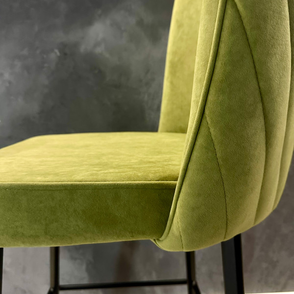 Полубарный стул Impulse Plus Hilton Оливковый-11