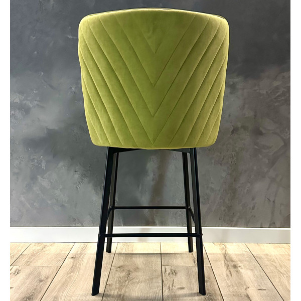 Полубарный стул Impulse Plus Hilton Оливковый-7