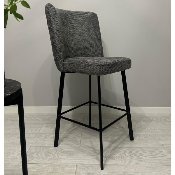 Напівбарний стілець Impulse Plus Hilton Темно-сірий-0