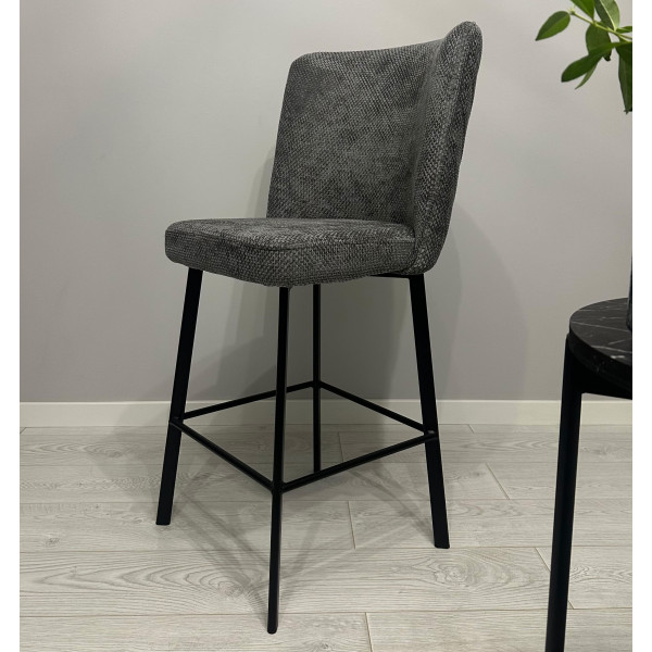 Напівбарний стілець Impulse Plus Hilton Темно-сірий-1