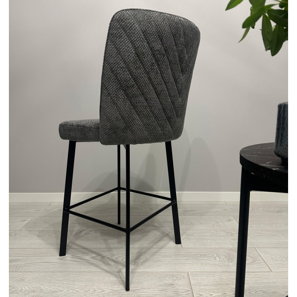 Напівбарний стілець Impulse Plus Hilton Темно-сірий-5