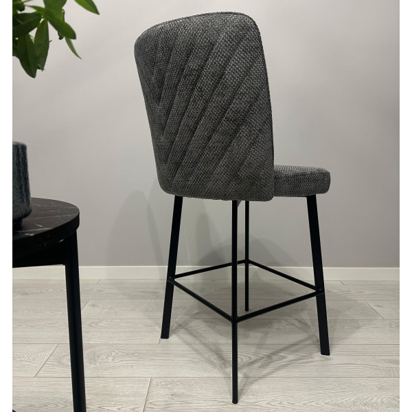 Напівбарний стілець Impulse Plus Hilton Темно-сірий-4