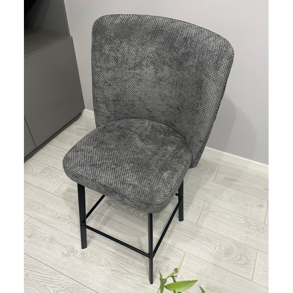 Напівбарний стілець Impulse Plus Hilton Темно-сірий-2