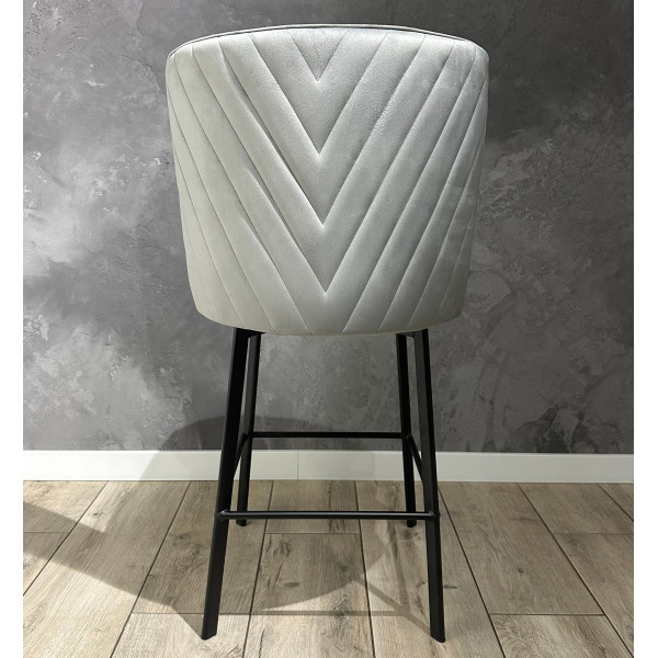 Полубарный стул Impulse Plus Hilton Светло-серый-6