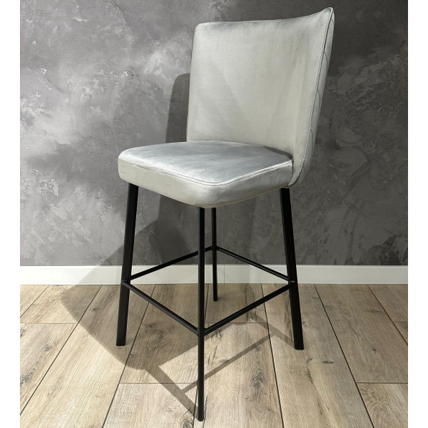 Полубарный стул Impulse Plus Hilton Светло-серый-1