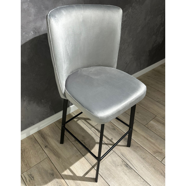 Полубарный стул Impulse Plus Hilton Светло-серый-2