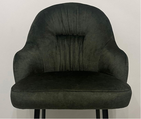 Полубарный стул Impulse Plus Janet Темно-зеленый-8