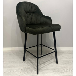 Барний стілець Impulse Plus Janet Темно-зелений