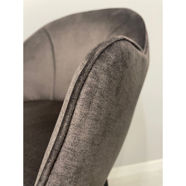 Полубарный стул Impulse Lola Коричневый Велюр-11