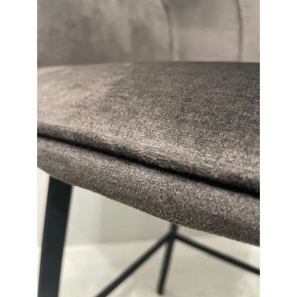 Полубарный стул Impulse Lola Коричневый Велюр-9