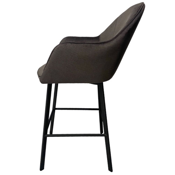 Полубарный стул Impulse Lola Коричневый Велюр-5