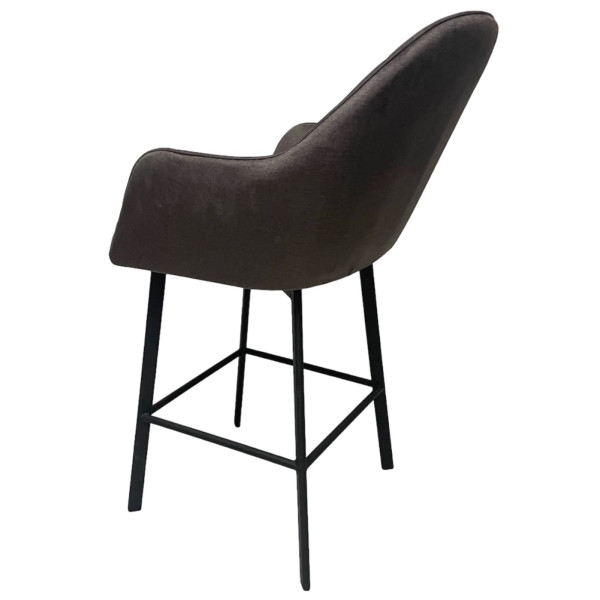 Полубарный стул Impulse Lola Коричневый Велюр-6