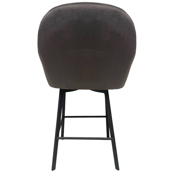 Полубарный стул Impulse Lola Коричневый Велюр-7