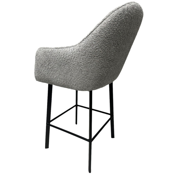 Полубарный стул Impulse Lola Серый Ткань-16