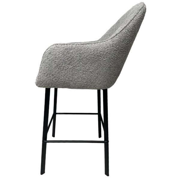 Полубарный стул Impulse Lola Серый Ткань-15