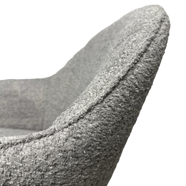 Полубарный стул Impulse Lola Серый Ткань-21