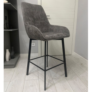 Барний стілець Impulse Plus Lilu Сірий