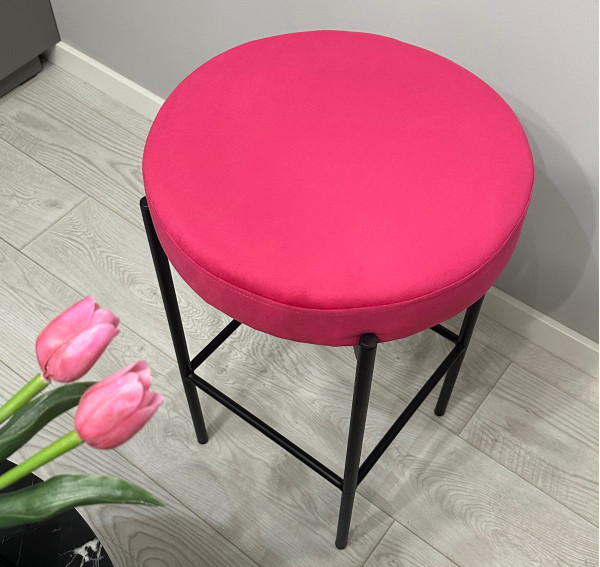 Барний стілець Impulse Plus Moon Рожевий-1