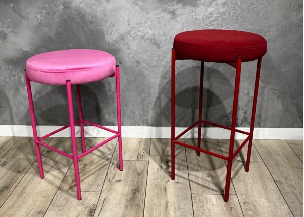 Напівбарний стілець Impulse Plus Moon Світло-рожевий-5