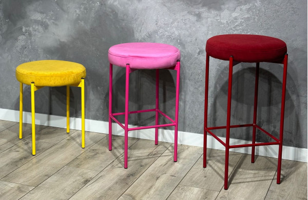 Напівбарний стілець Impulse Plus Moon Світло-рожевий-6