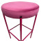 Напівбарний стілець Impulse Moon Рожевий Велюр-4-thumb