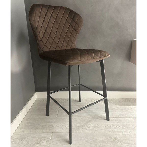 Полубарный стул Impulse Plus Nadin Коричневый-0