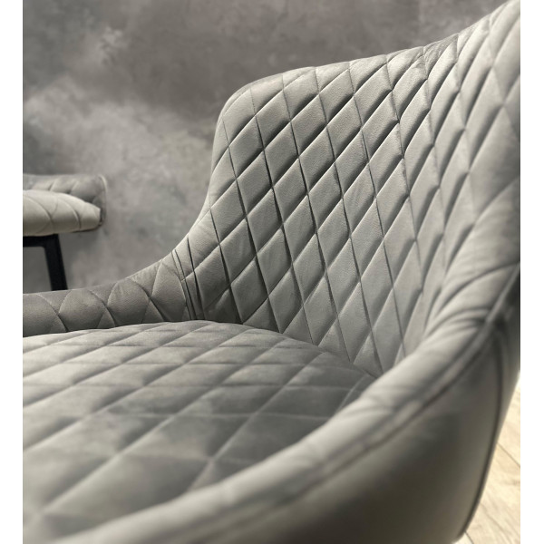 Полубарный стул Impulse Plus Noel Серый-3