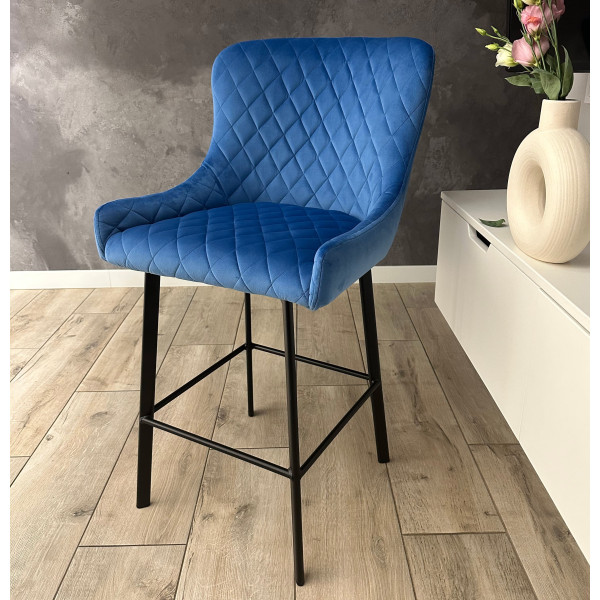 Полубарный стул Impulse Plus Noel Синий-1