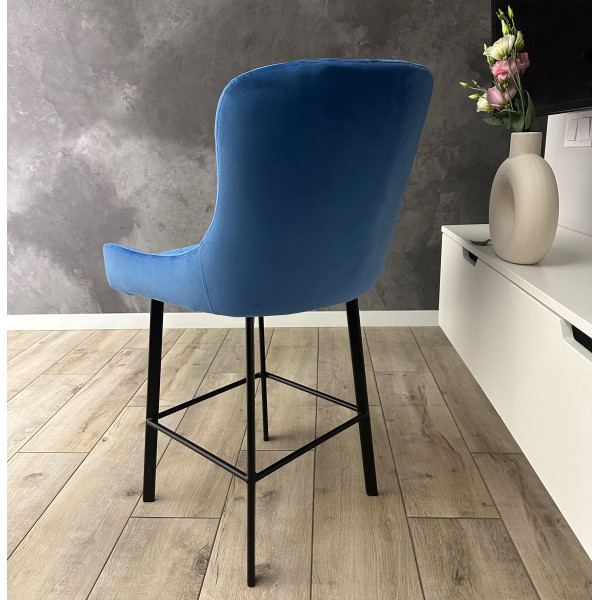Полубарный стул Impulse Plus Noel Синий-6