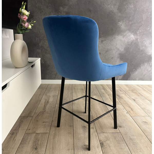 Полубарный стул Impulse Plus Noel Синий-5