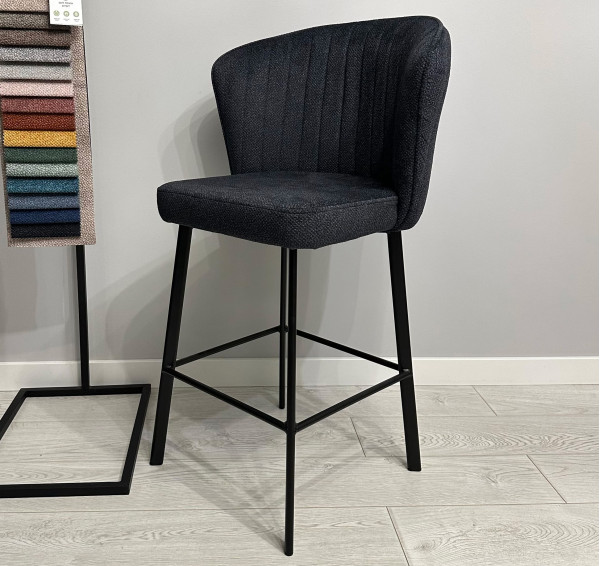 Напівбарний стілець Impulse Plus Opra Чорний-2