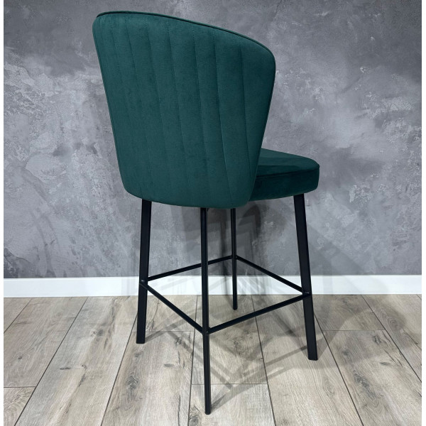 Напівбарний стілець Impulse Plus Opra Зелений-6