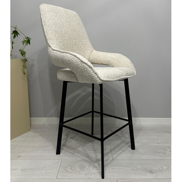 Напівбарний стілець Impulse Plus Sophie Молочний-0