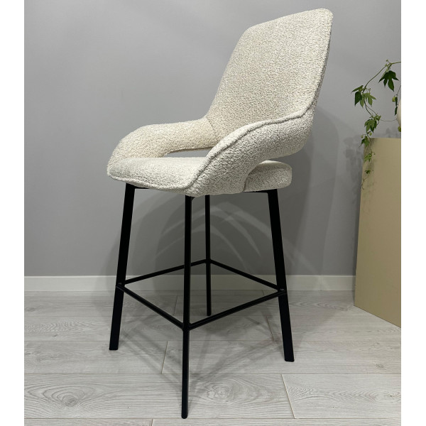 Напівбарний стілець Impulse Plus Sophie Молочний-1