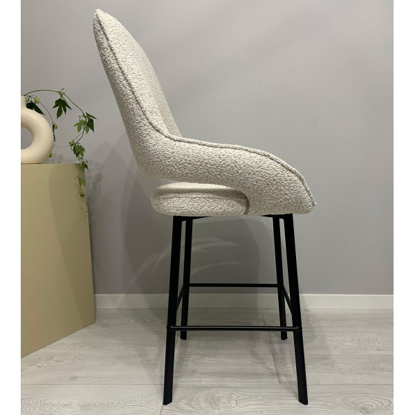 Напівбарний стілець Impulse Plus Sophie Молочний-2